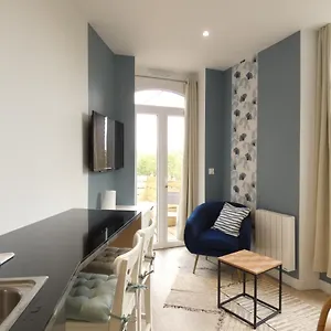 Studio, Terrasse Privative moulin Blanc Brest